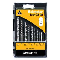SCREW EXTRACTOR SET NO1-NO5 + DRILLS - S20
