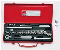 KOKEN SKT SET 22PC 3/8"DR 6PT & 12PT - KOKEN3210M