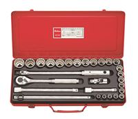 KOKEN SOCKET SET 12PT 28PC 1/2DR 10-32MM - KOKEN4241M